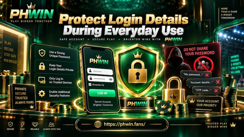 Protect Login Details During Everyday Use