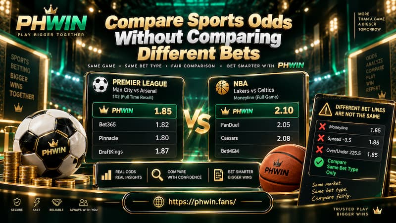 Compare Sports Odds Without Comparing Different Bets