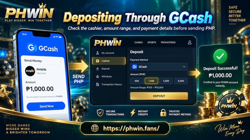 Depositing Through GCash