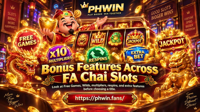 Bonus Features Across FA Chai Slots